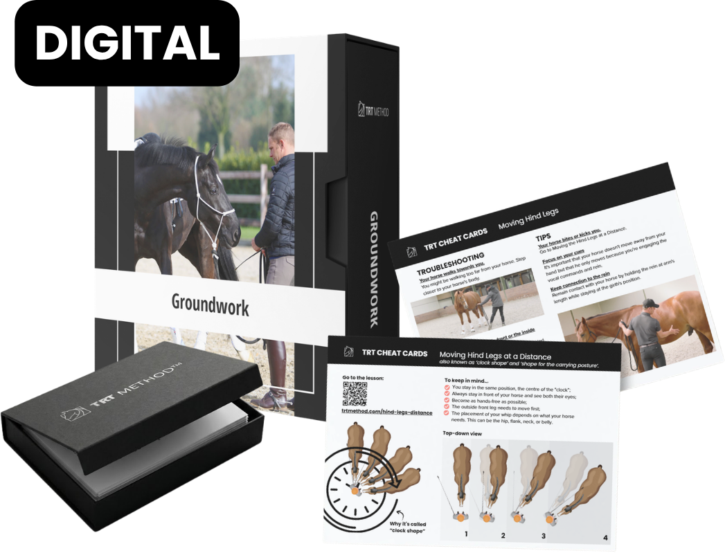 The fully digital Exercise Bundle: Module 1 Groundwork course and digital TRT Cheat Cards