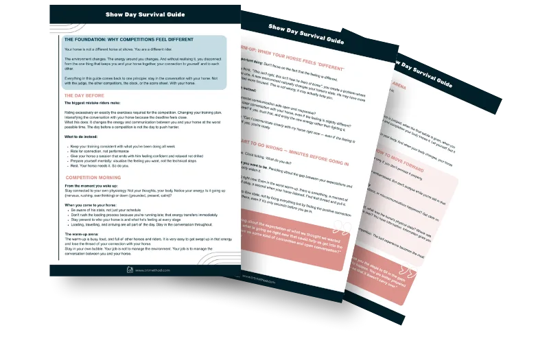 Preview of the Show Day Survival Guide PDF