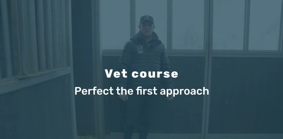 The first approach from the Vet Course